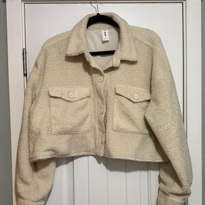 Abound Cream Teddy Jacket